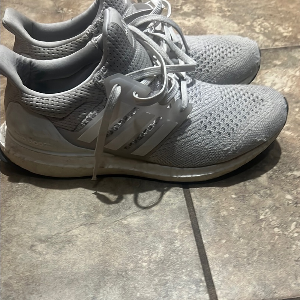 Adidas Gray Running Shoes sz 8
